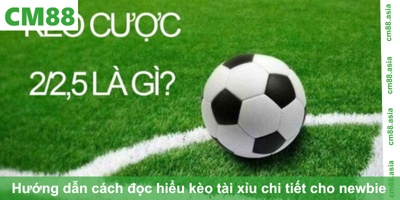 Kèo O/U 2/2.5 trái